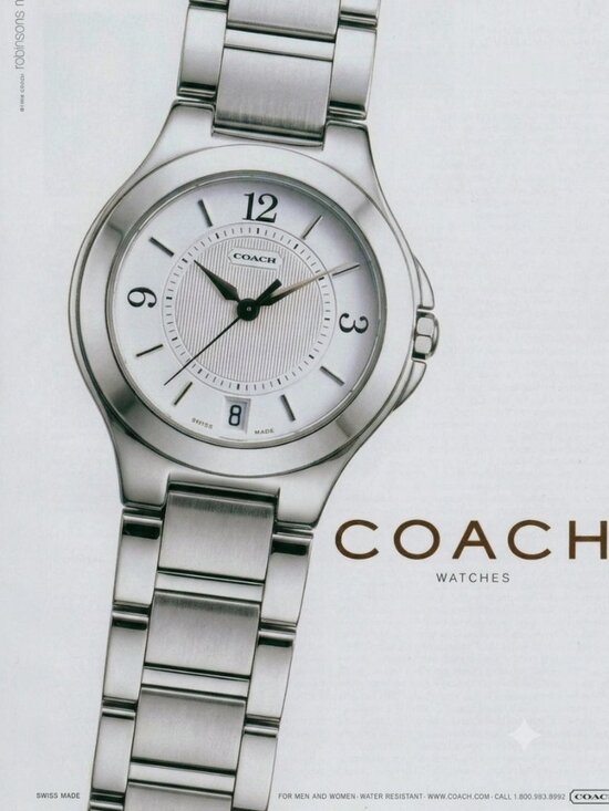 Vintage Coach Stainless Steel Swiss Watch main image 11